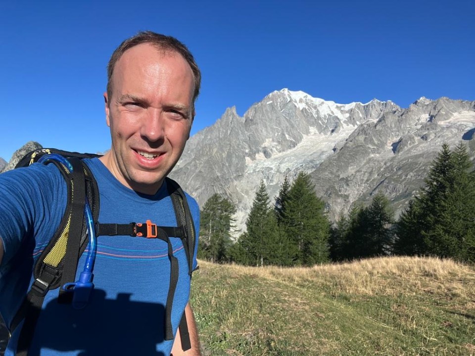 Hancock raised over £22,500 for the Cambridge Children's Hospital earlier this year trekking 100 miles around Mount Blanc