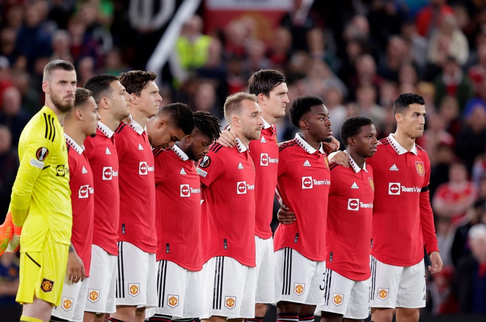 A minute’s silence was perfectly observed at Old Trafford after the death of Queen Elizabeth