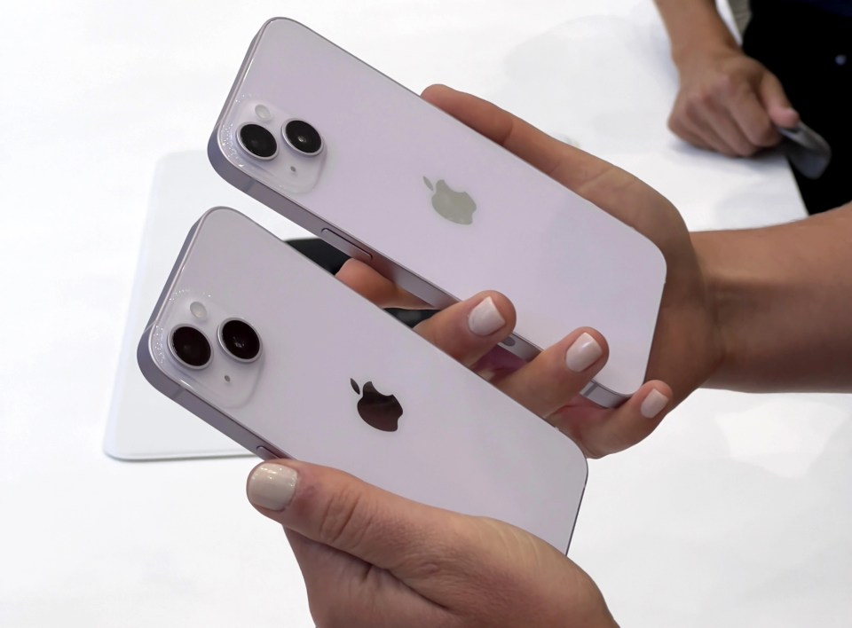 The iPhone 14 has two rear cameras