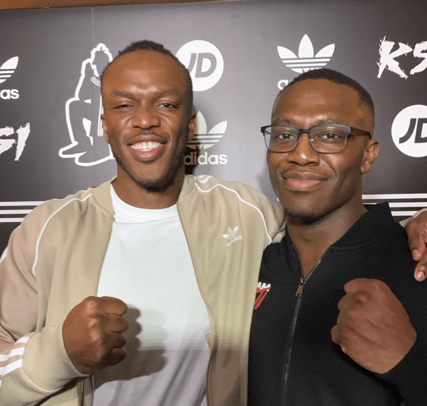 KSI pictured with younger brother Deji