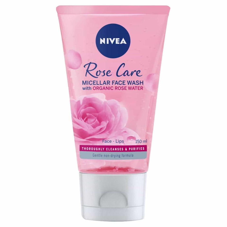 Rose Care Micellar Face Wash from Nivea is only £1.99