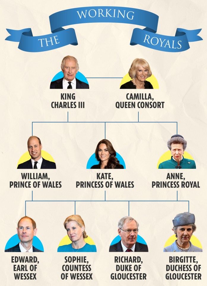 Many members of the Royal Family are known for their public engagements