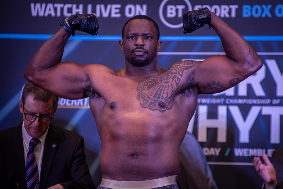 A Battle of Britain with Dillian Whyte could be on the cards for Joyce