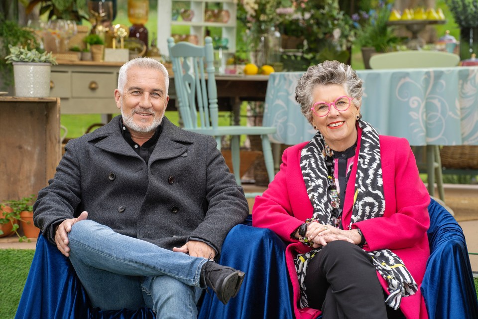 Judges Paul Hollywood and Prue Leith