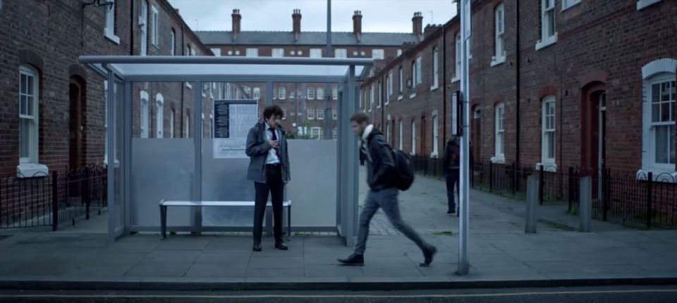 The street was used as a backdrop of a cough medicine advert