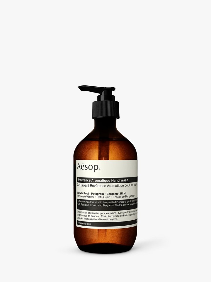 Why spend £28 on Aesop’s Reverence hand wash…