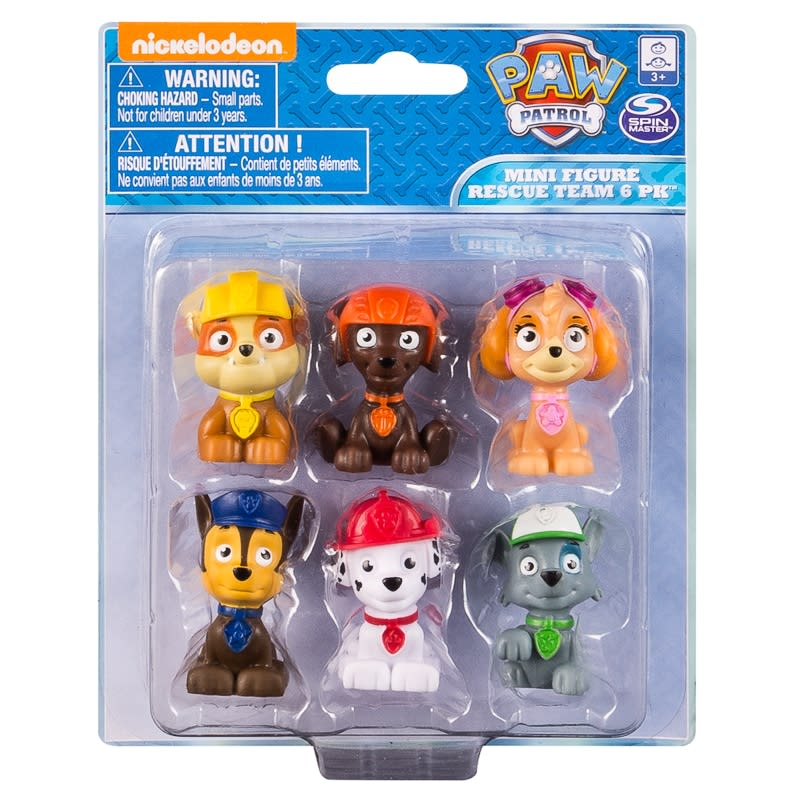 Paw Patrol Mini Figure Rescue Team