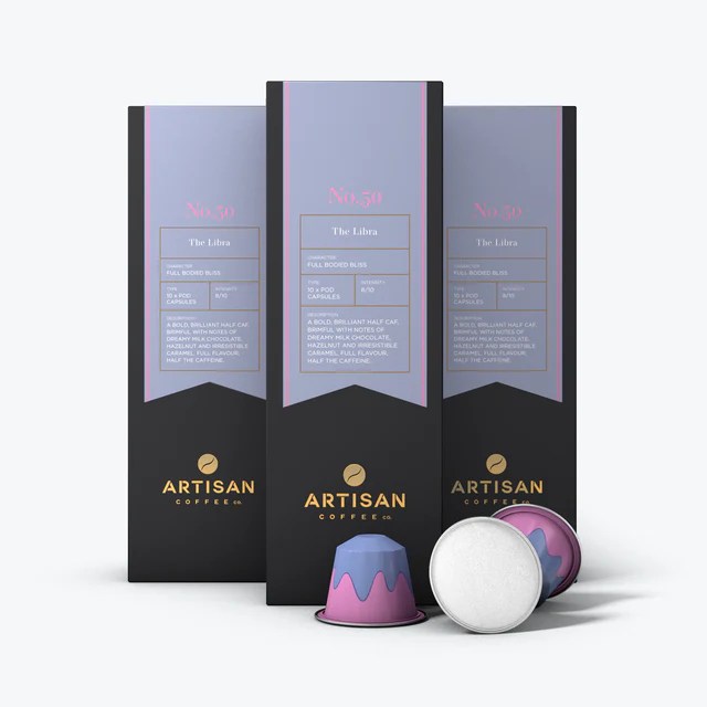 Artisan The Libra Half Caf Nespresso® Compatible Pods