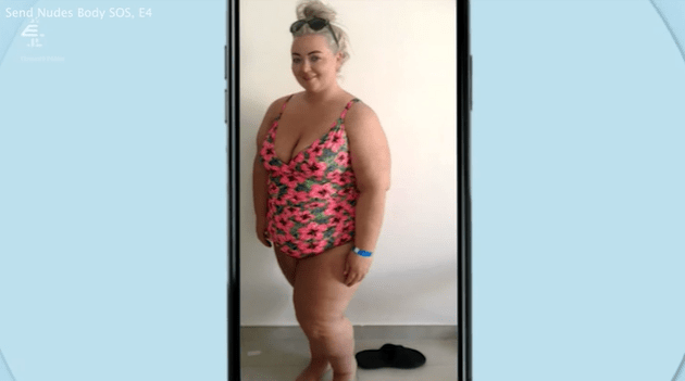 She broke down as she revealed she hit 22 stone less than a year after giving birth to her son