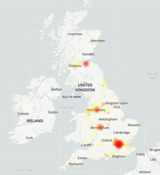 TalkTalk has gone down leaving customers unable to access the internet