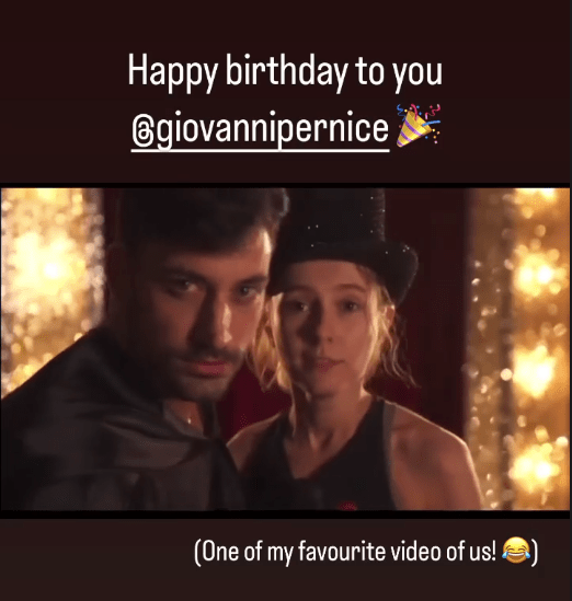 Rose Ayling-Ellis has paid tribute to Giovanni Pernice on his birthday