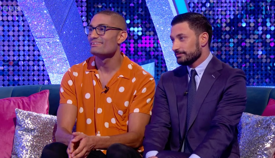 Richie Anderson and Giovanni Pernice addressed reports they haven't 'clicked' appeared on Strictly: It Takes Two