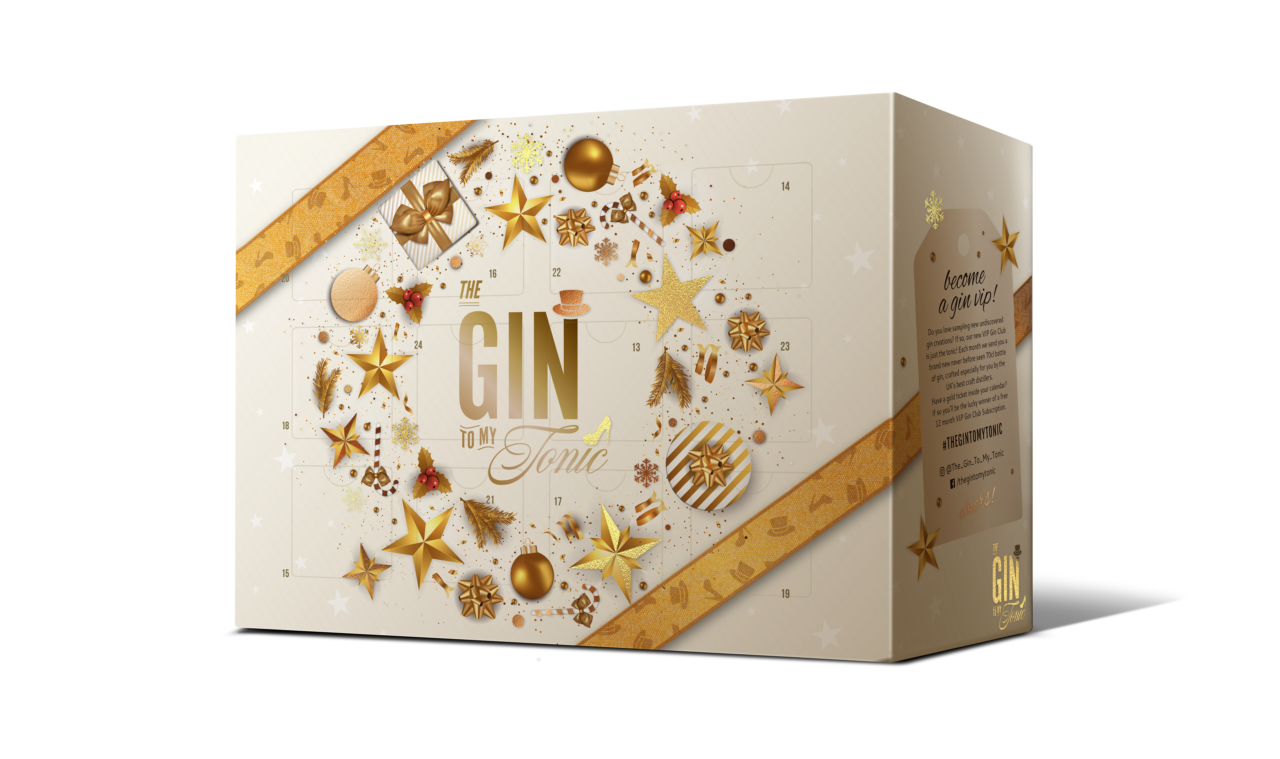 12 Days of Gin-Mas Calendar