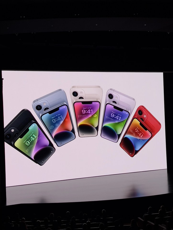 The phone comes in a range of different colours