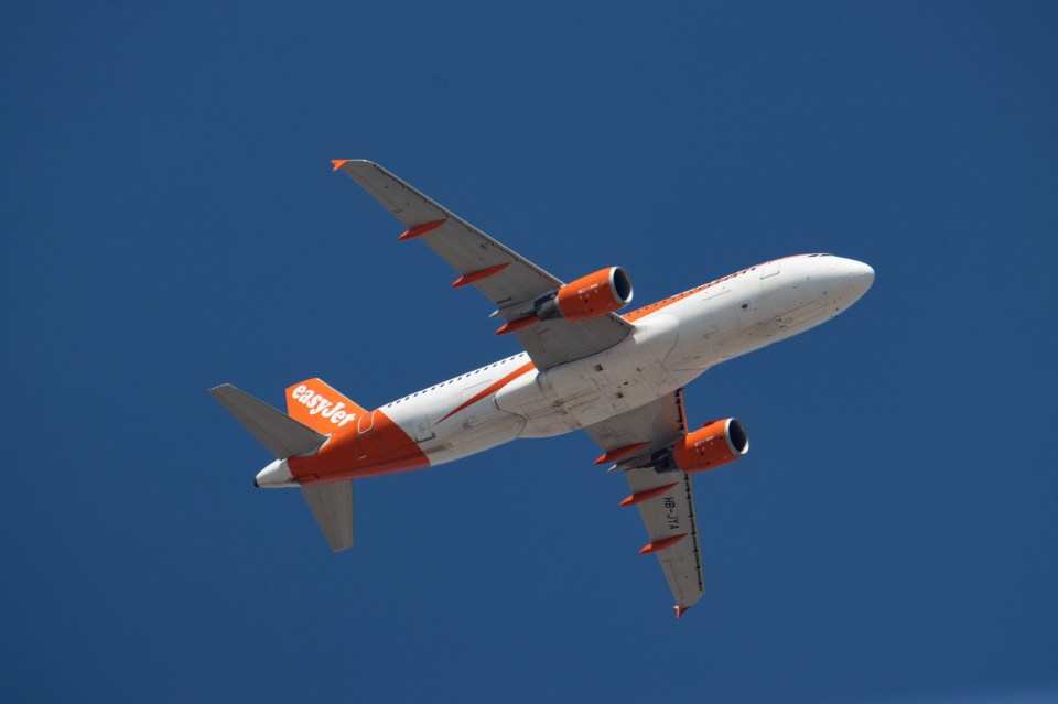 The easyJet flight was headed for Cyprus before it got diverted to Greece (file photo)