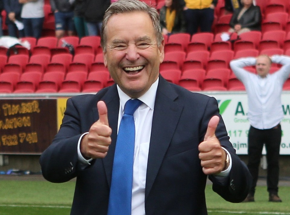 Sky Sports legend Stelling, who used to own a horse with Chris Kamara called Unbelievable Jeff, was celebrating his latest winner on Tuesday