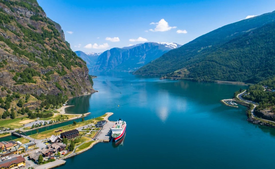 Spend a week on a cruise around Norway to see the fjords