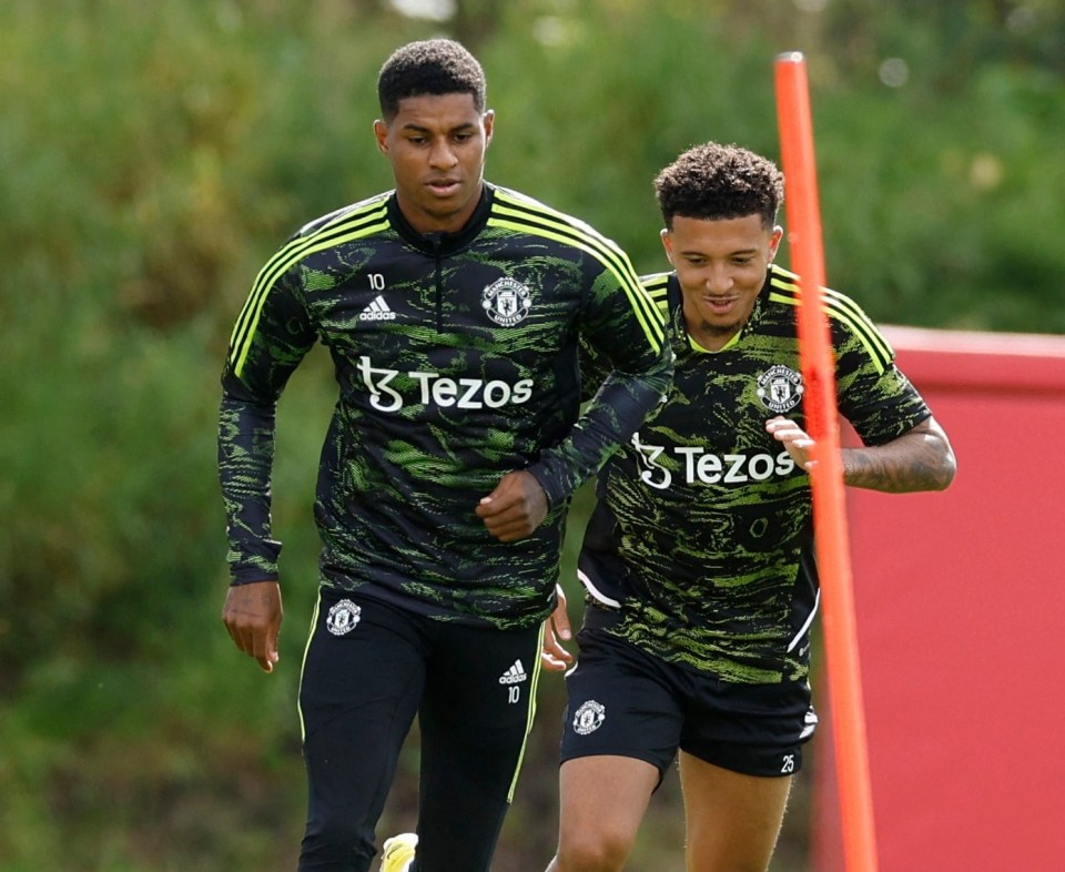 Marcus Rashford and Jadon Sancho are not in Southgate's squad