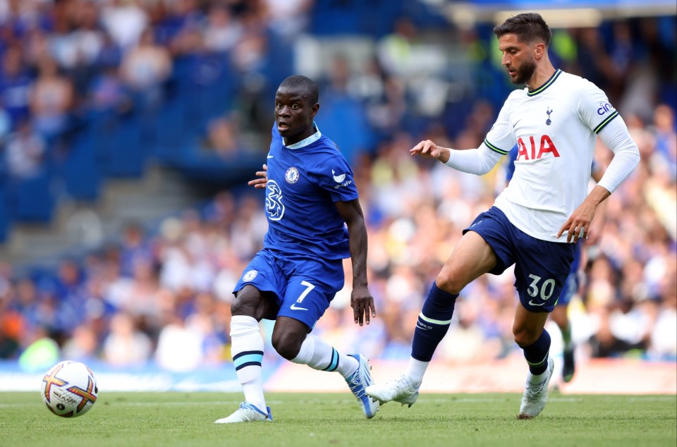 N'Golo Kante was last in action against Tottenham on August 14