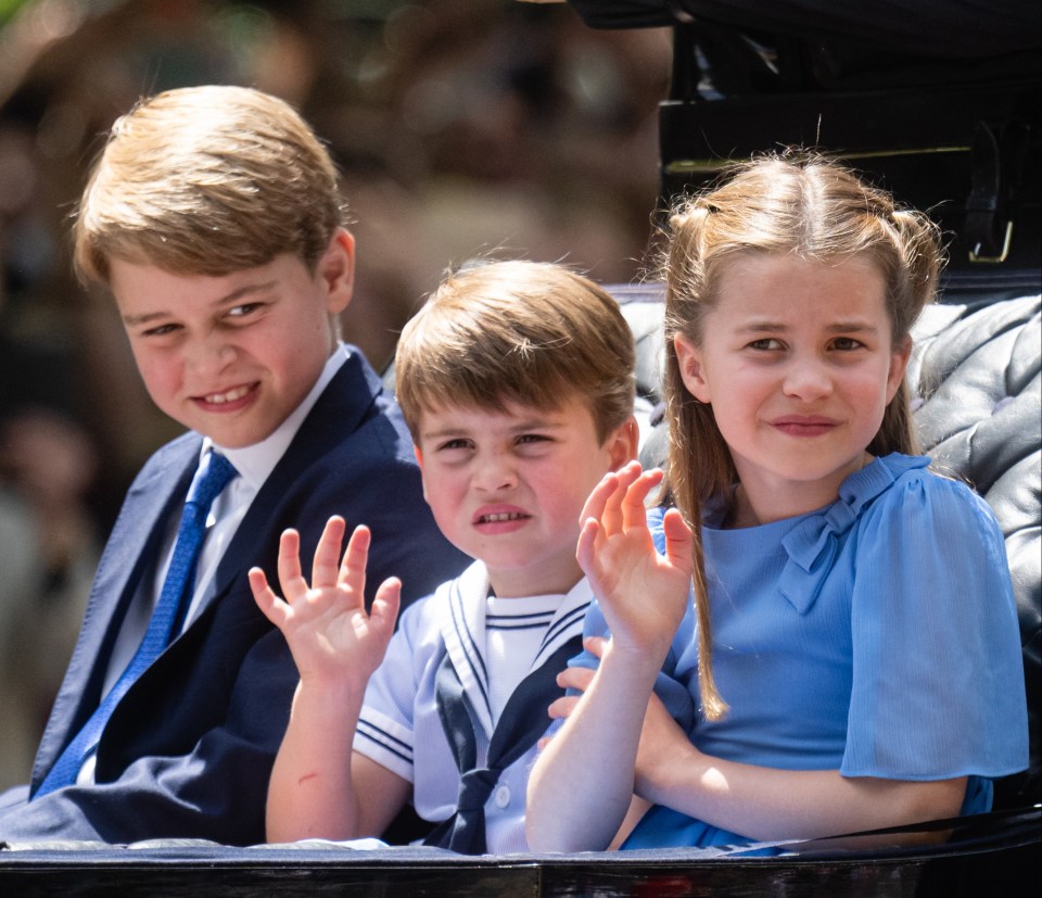 Prince George, Princess Charlotte and Prince Louis have had a title changes