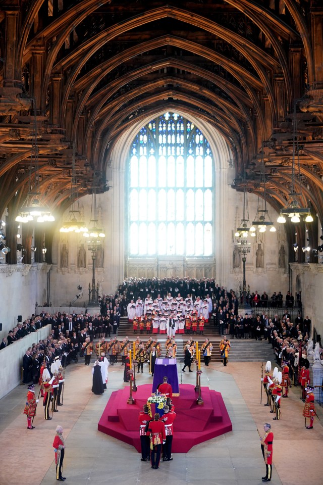 The Queen’s body will lie in state at Westminster until the day of her funeral