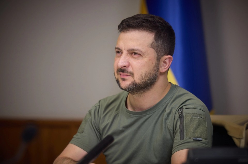 Ukraine President Volodymyr Zelenskyy