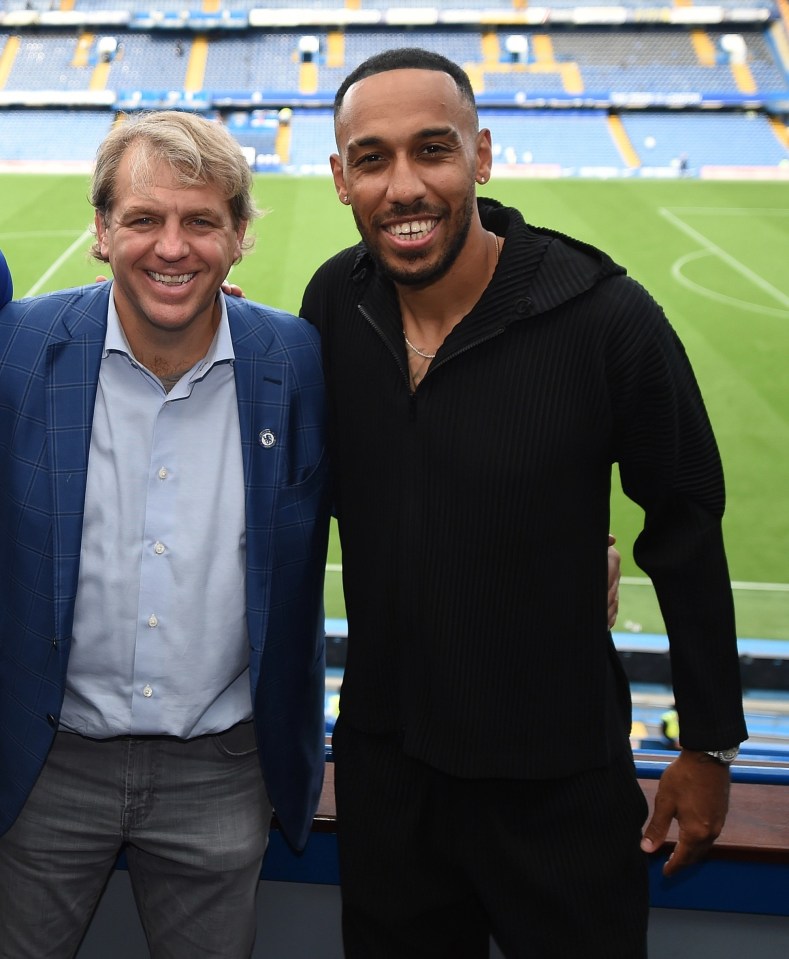 Chelsea owner Todd Boehly signed Pierre-Emerick Aubameyang on transfer deadline day