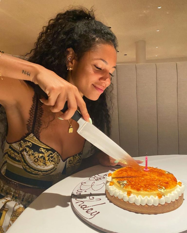 Vick Hope was whisked away on a £10,000 luxury break by her superstar DJ boyfriend Calvin Harris to mark her 33rd birthday