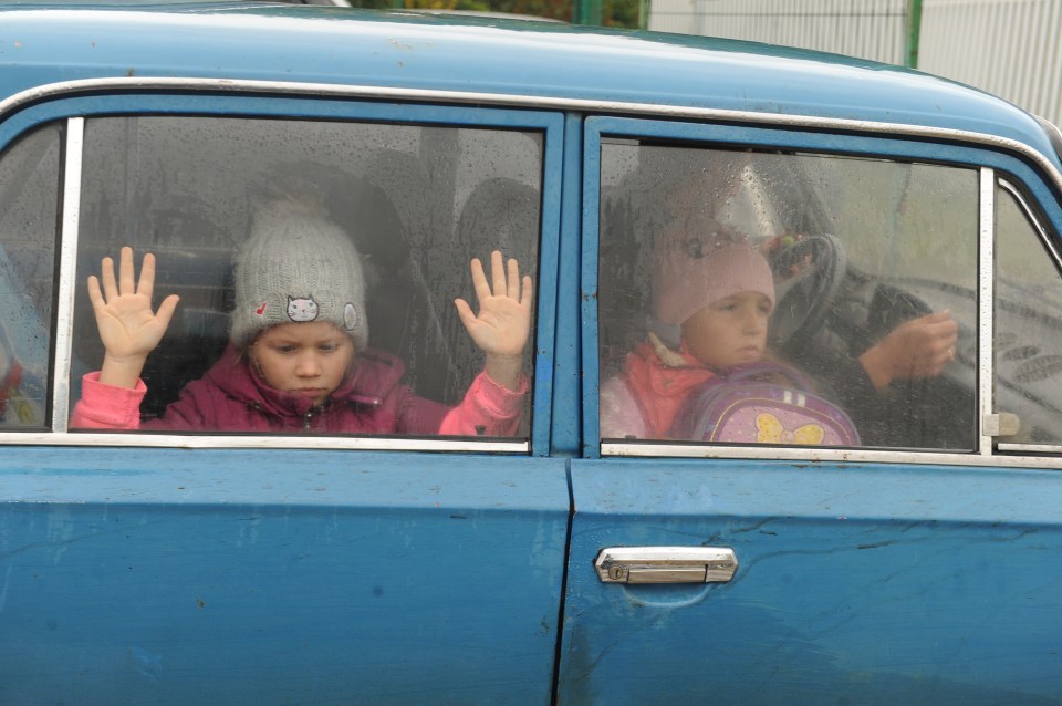 Refugees have been pouring across the border into Belgorod