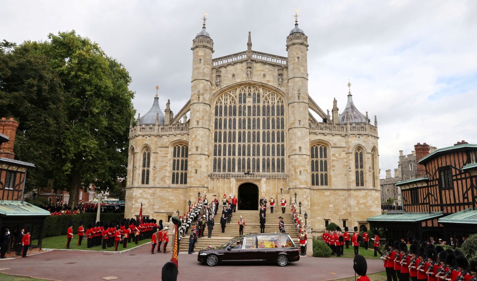 Queen Elizabeth II is buried at the King George VI Memorial Chapel