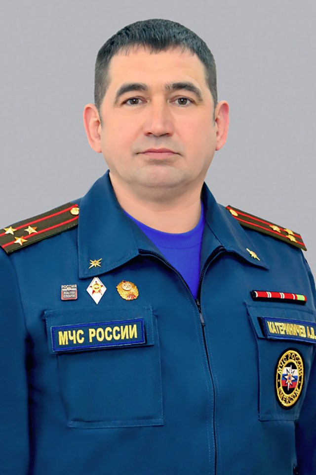 Colonel Aleksey Katerinichev was killed in a 'pinpoint' strike