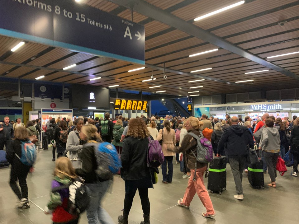 No trains have left Paddington Station since 6.30am yesterday