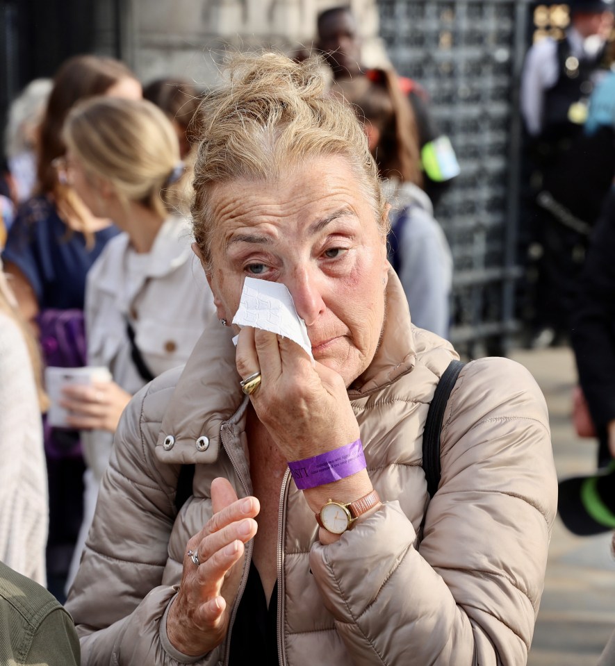 Some mourners have even been offered support after finding the experience so highly emotional