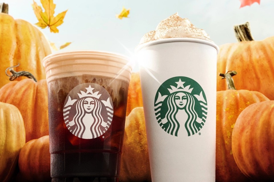 Starbucks is famed for the seasonal drink