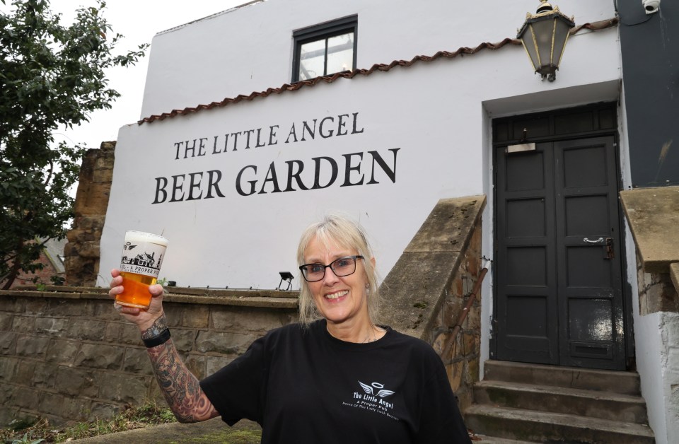 Environmental health officers served three orders on Richard, who faces an unlimited fine if he fails to comply (pictured: Bar Manager Wendy Lowis)