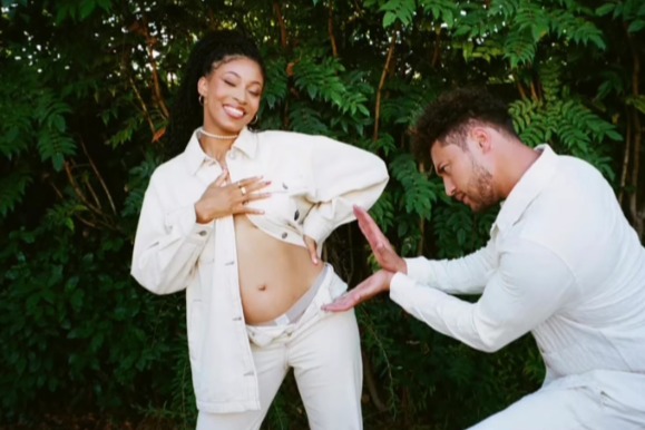 Myles Stephenson has revealed his girlfriend Keli is pregnant with their second baby