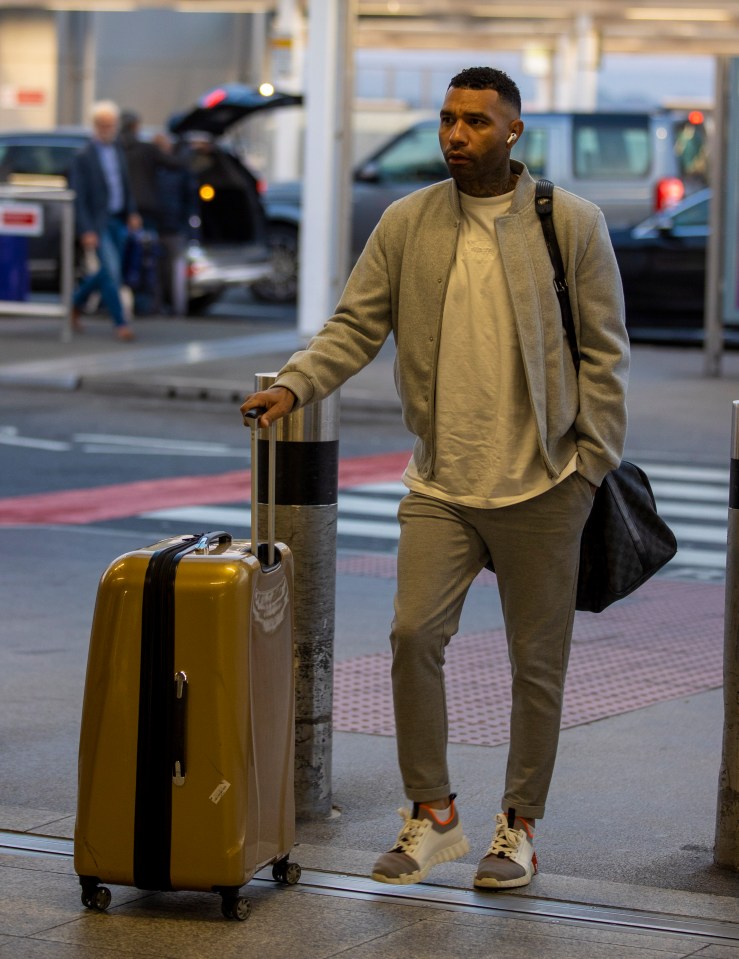 One of the stars flying out for the new series is footballer Jermaine Pennant