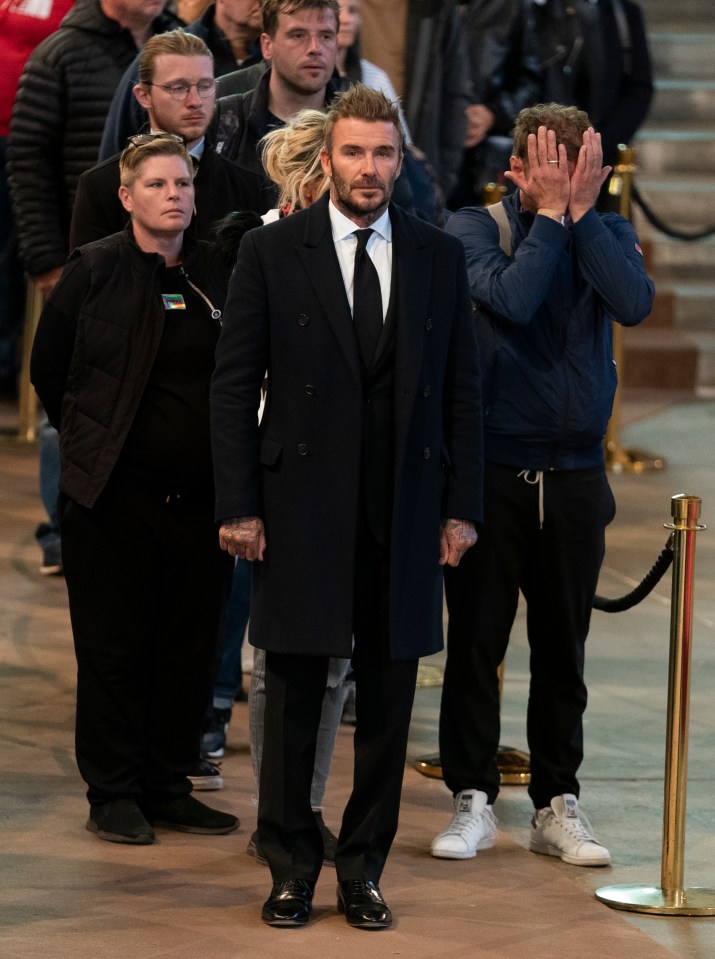 Joe credited David Beckham for not using his celebrity status to jump the queue