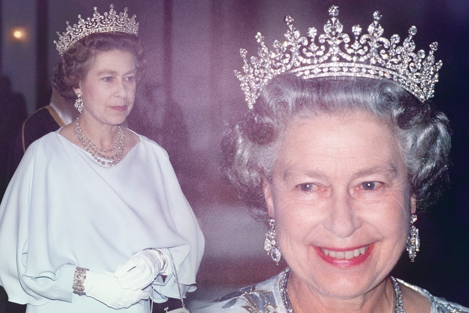 This diamond tiara was bought from royal jeweller Garrard