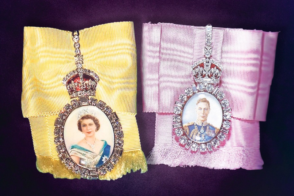 The Queen often wore one given to her by her father George VI