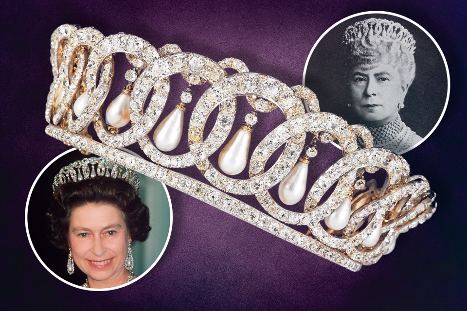 Marie, wife of Russia’s richest aristocrat, spent a fortune on a diamond and pearl Cartier tiara