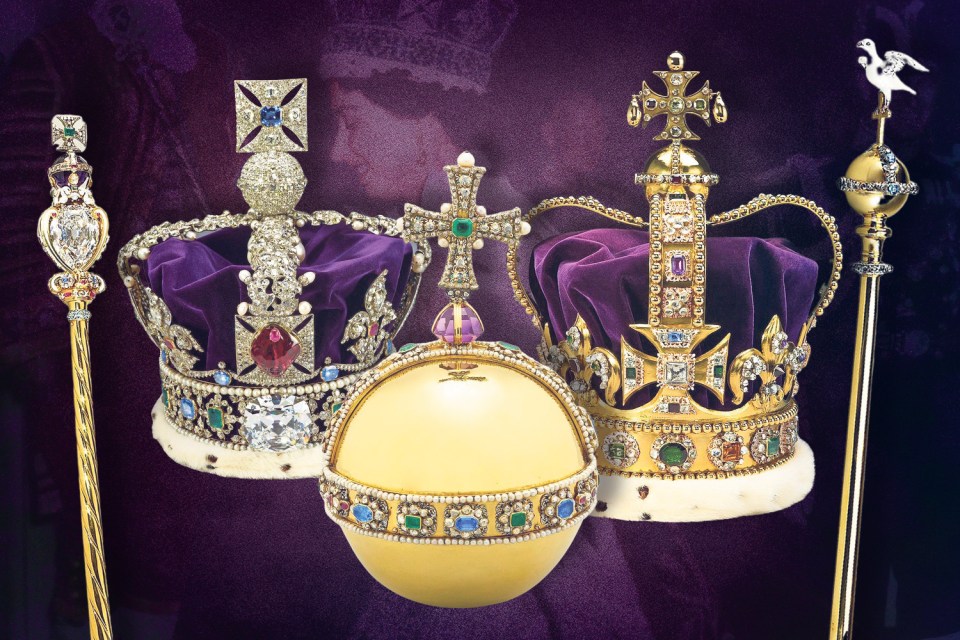 The St Edward's Crown, was made in 1661 for Charles II’s coronation and the restoration of the monarchy