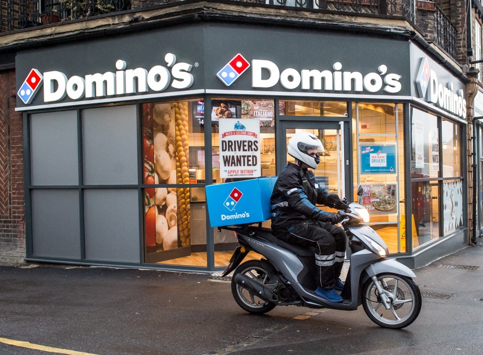 Domino's estimates that it will make 10million pizzas during the busy festive period