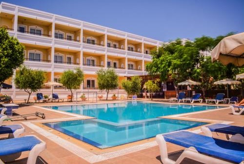 The alleged attack took place at the Hotel Mon Repos in Faliraki