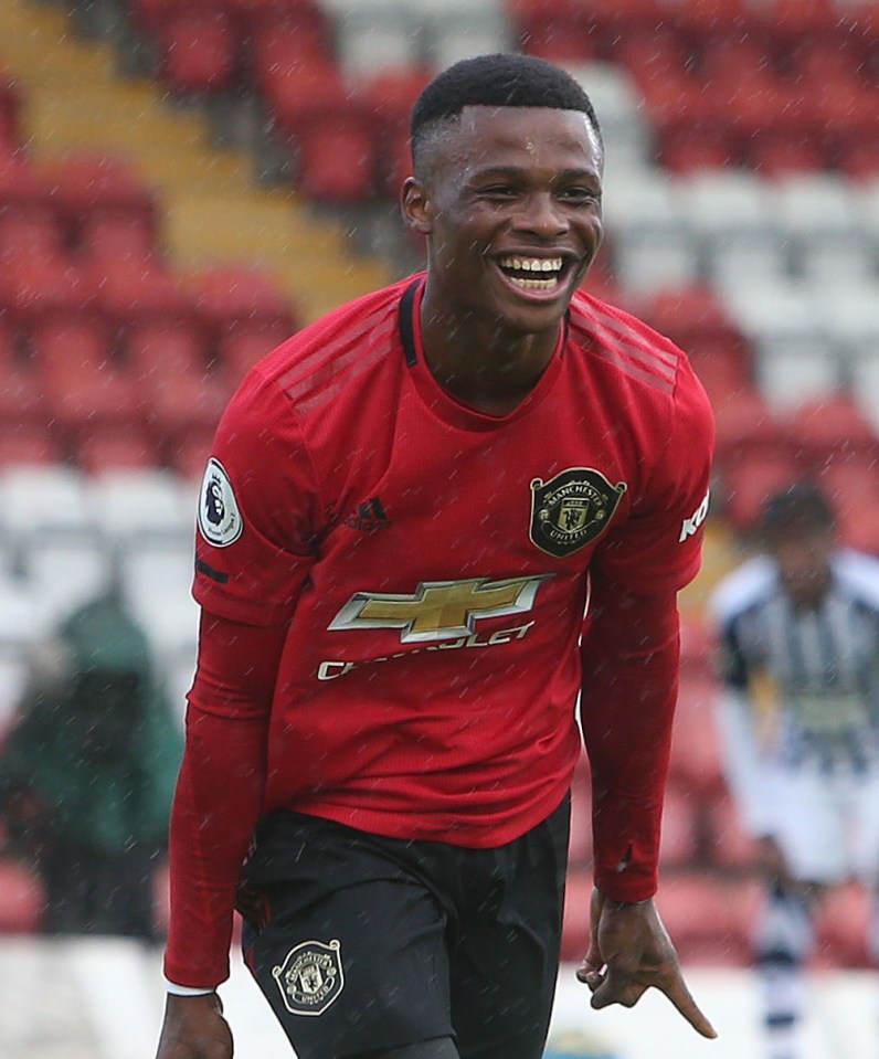 Ramazani made his first team debut for United in 2019