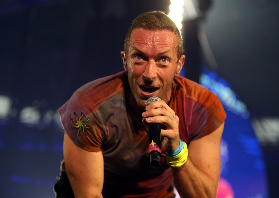 Chris Martin is worth £132m, according to The Sunday Times Rich List