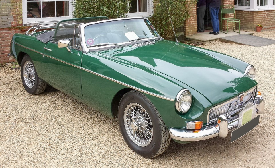 Vintage MG MGB Roadster