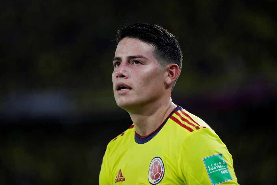 James Rodriguez has signed for Olympiacos