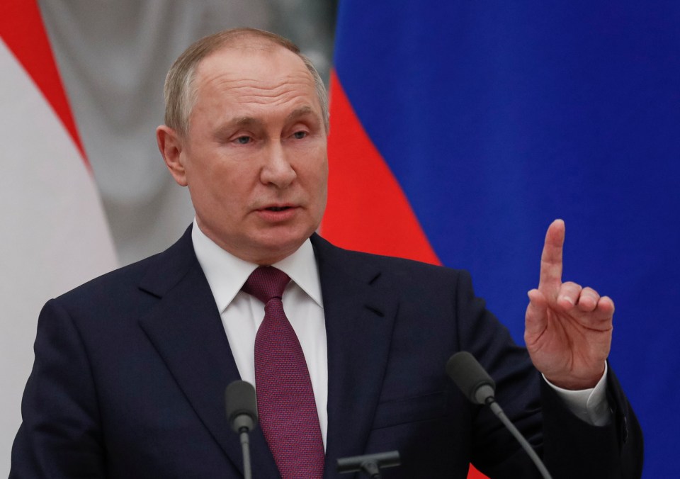 Putin has admitted to using gas as a weapon