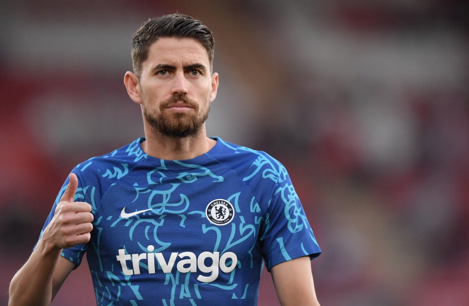 Jorginho has shown off his new tattoos